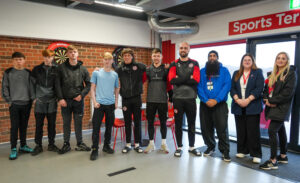 Group image at event